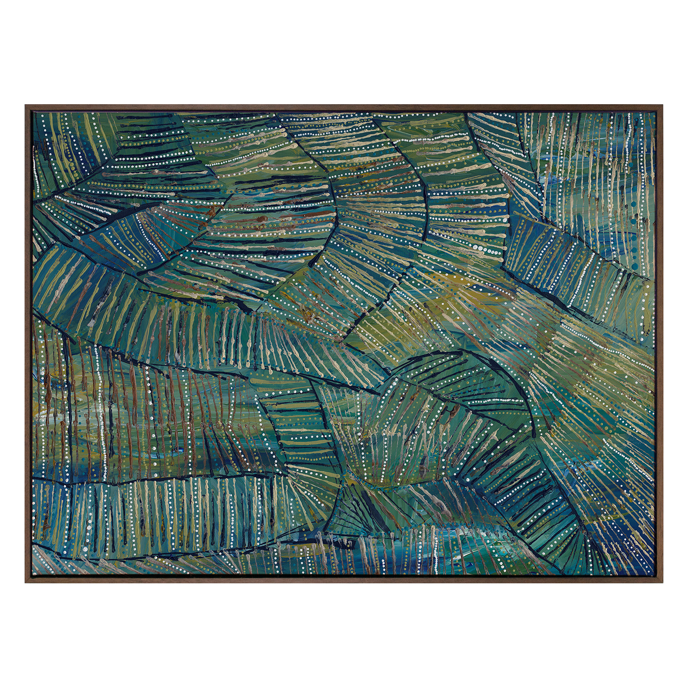 Dhala-bu-nya Framed Canvas Wall Art
