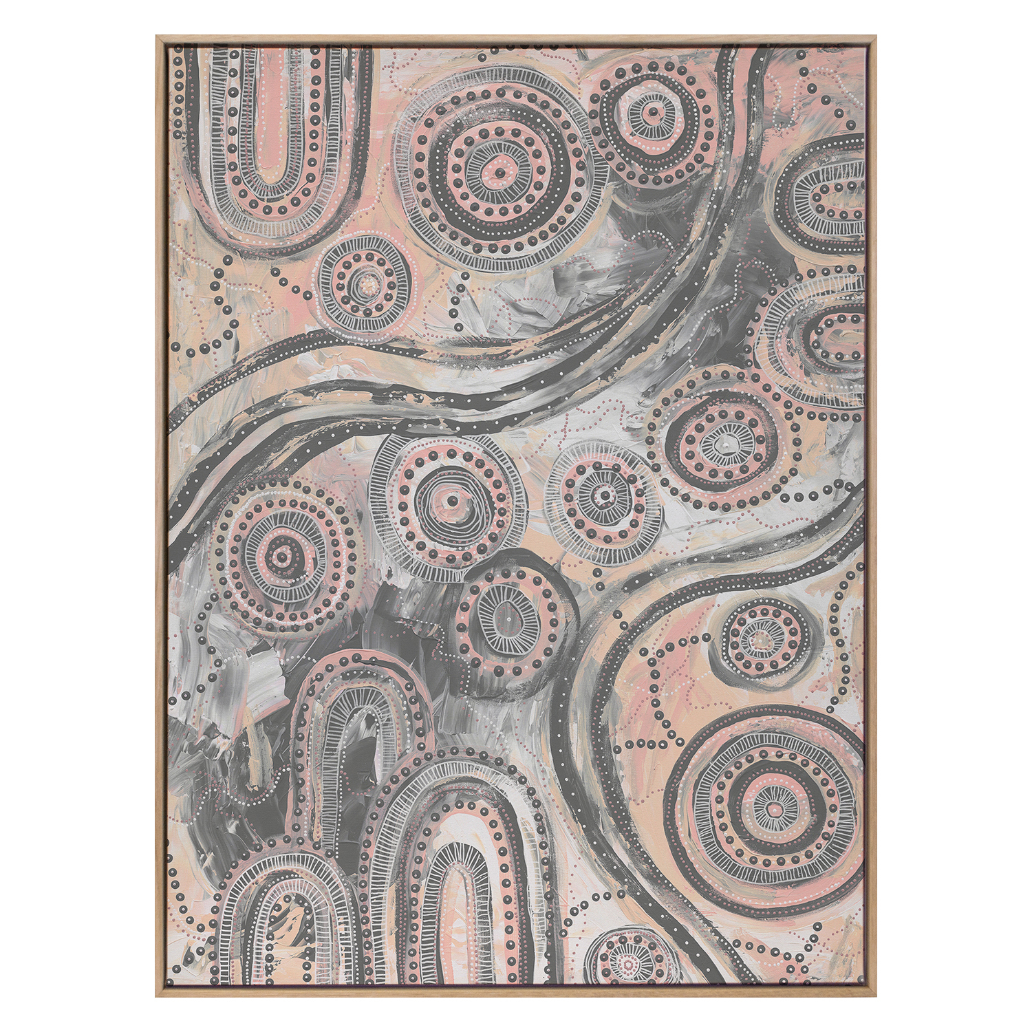 Girra-Warra Framed Canvas Wall Art