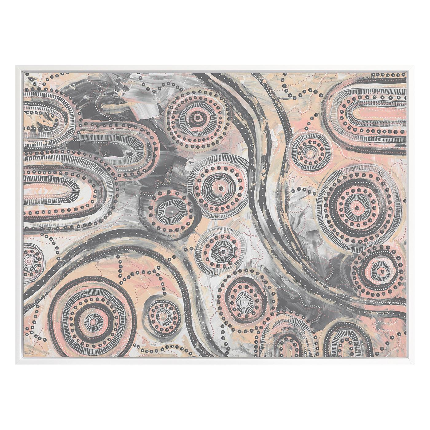 Girra-Warra Framed Canvas Wall Art