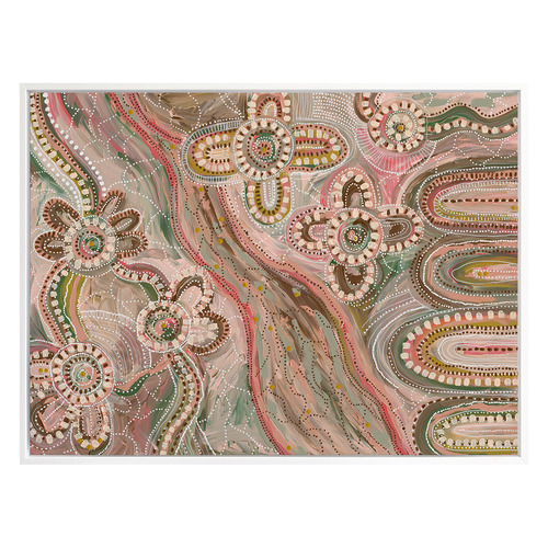 Bila Framed Canvas Wall Art