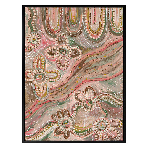 Bila Framed Canvas Wall Art