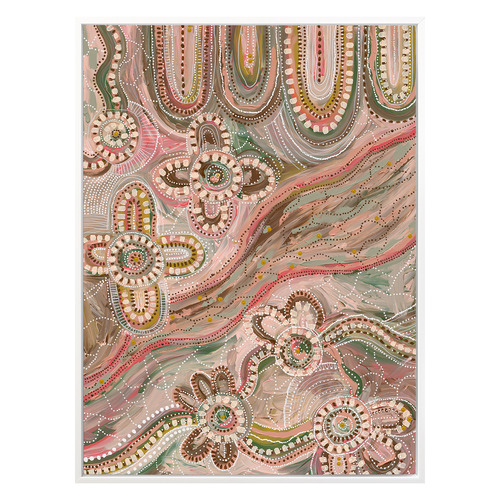 Bila Framed Canvas Wall Art