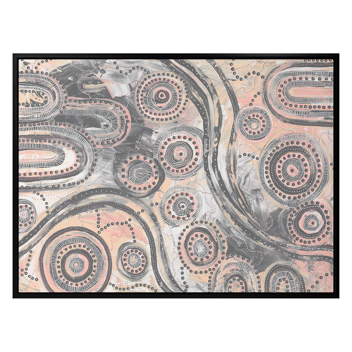 Girra-Warra Framed Canvas Wall Art