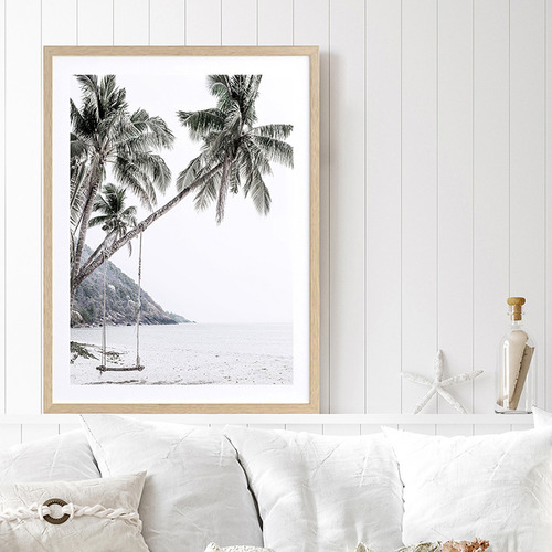 Swing Life Away Framed Printed Wall Art
