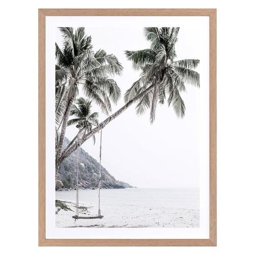 Swing Life Away Framed Printed Wall Art