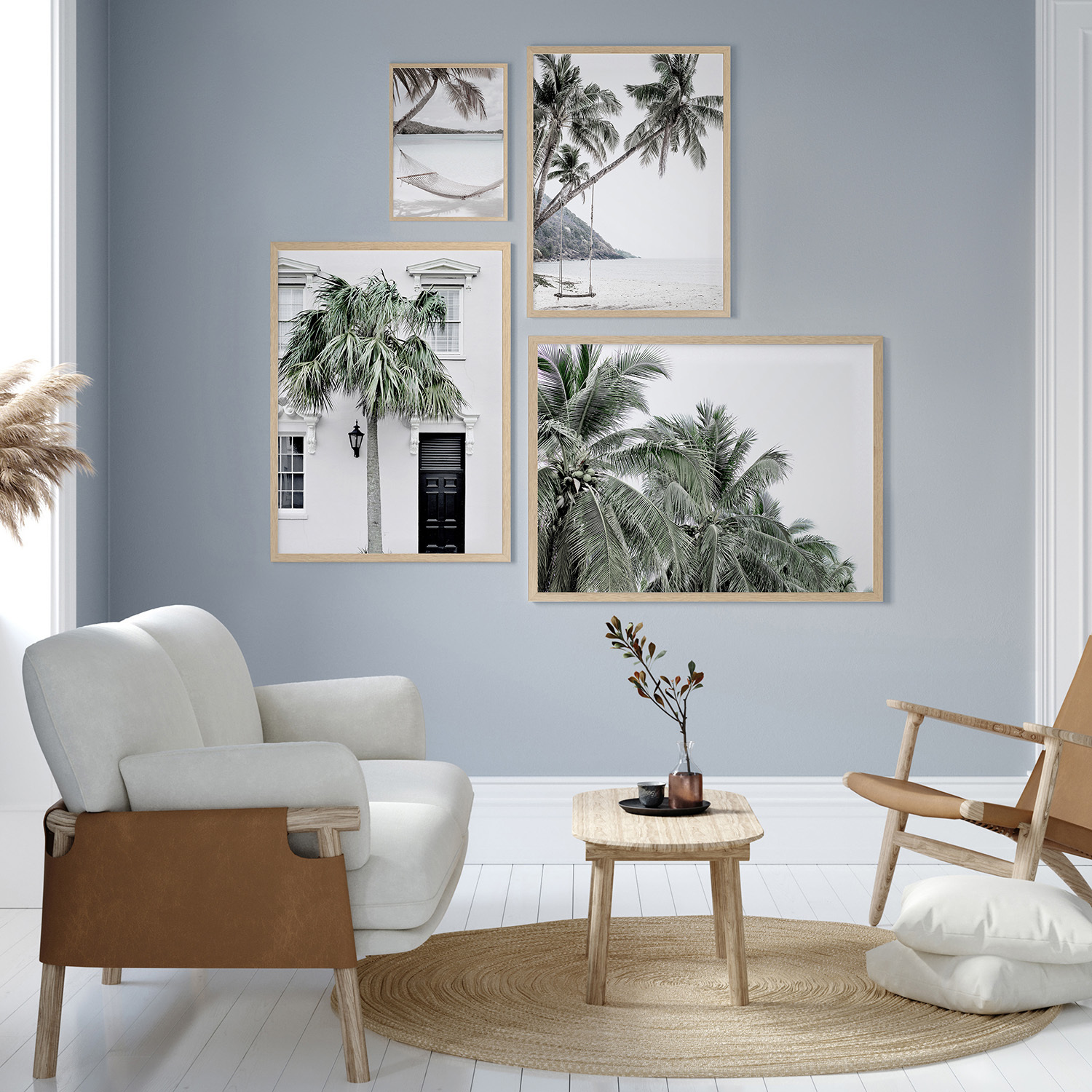 Palm Street Framed Printed Wall Art
