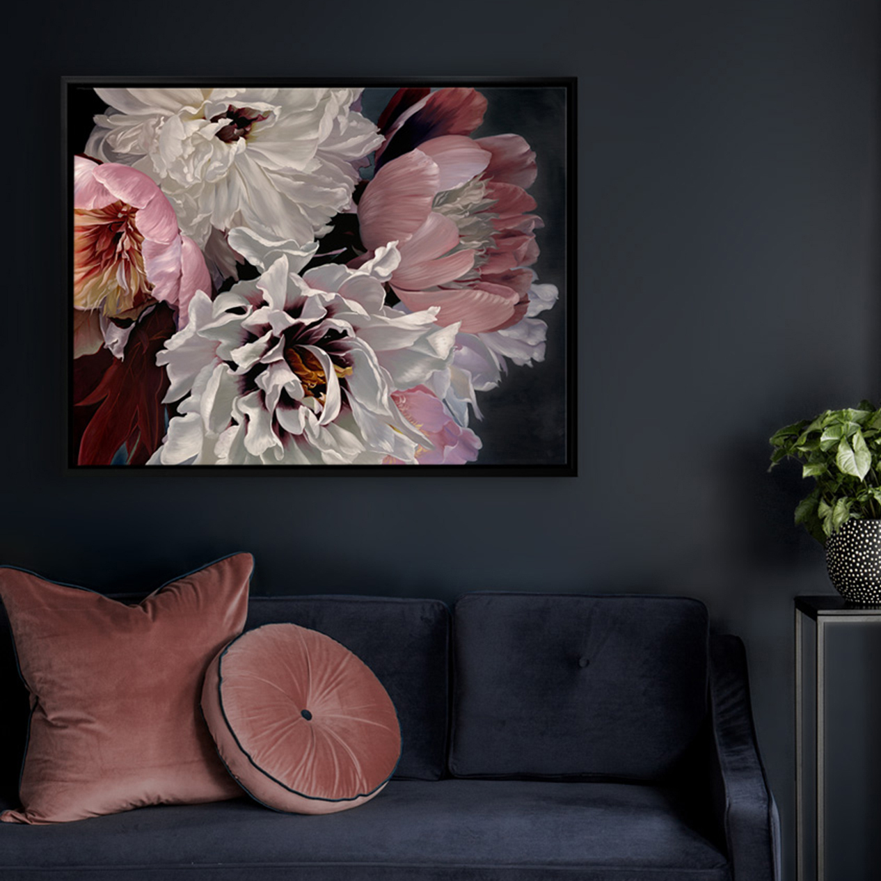 Fleur Canvas Wall Art
