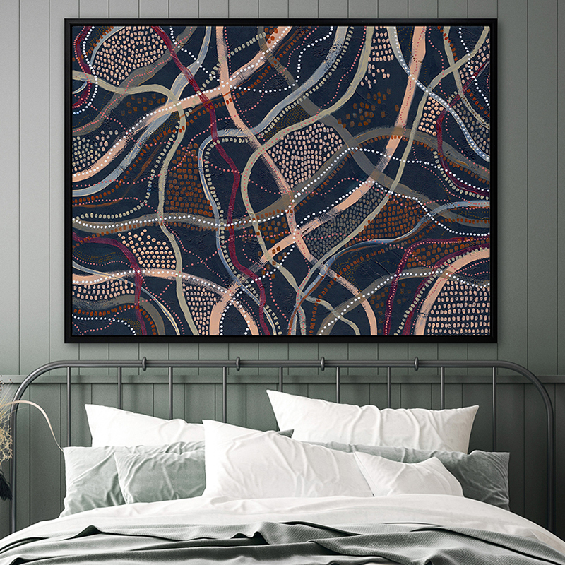 Winya Bungu Canvas Wall Art