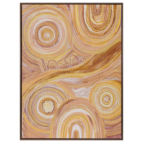 Ngurrbul Light Canvas Wall Art