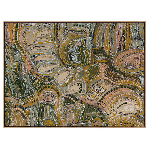 Wiraywinhangin Marramarra Canvas Wall Art