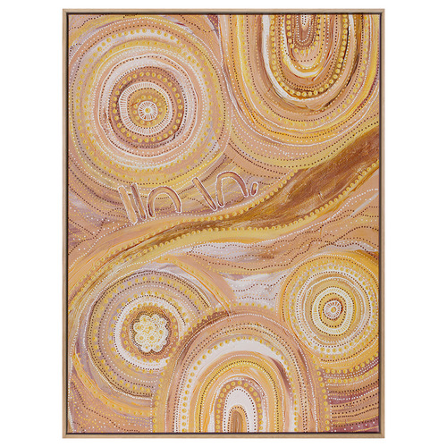 Ngurrbul Light Canvas Wall Art