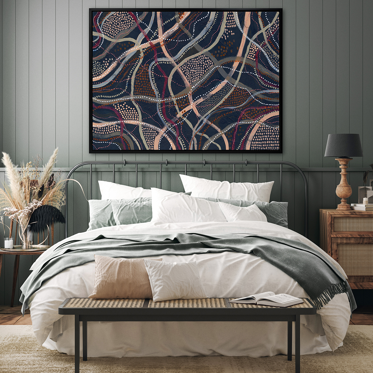 Winya Bungu Canvas Wall Art