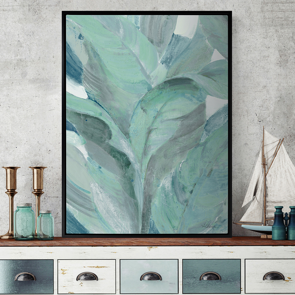 Plantain I Canvas Wall Art