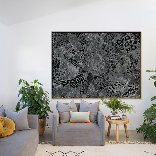 Alcove Studio Mina Mina Jukurrpa I Canvas Wall Art | Temple & Webster