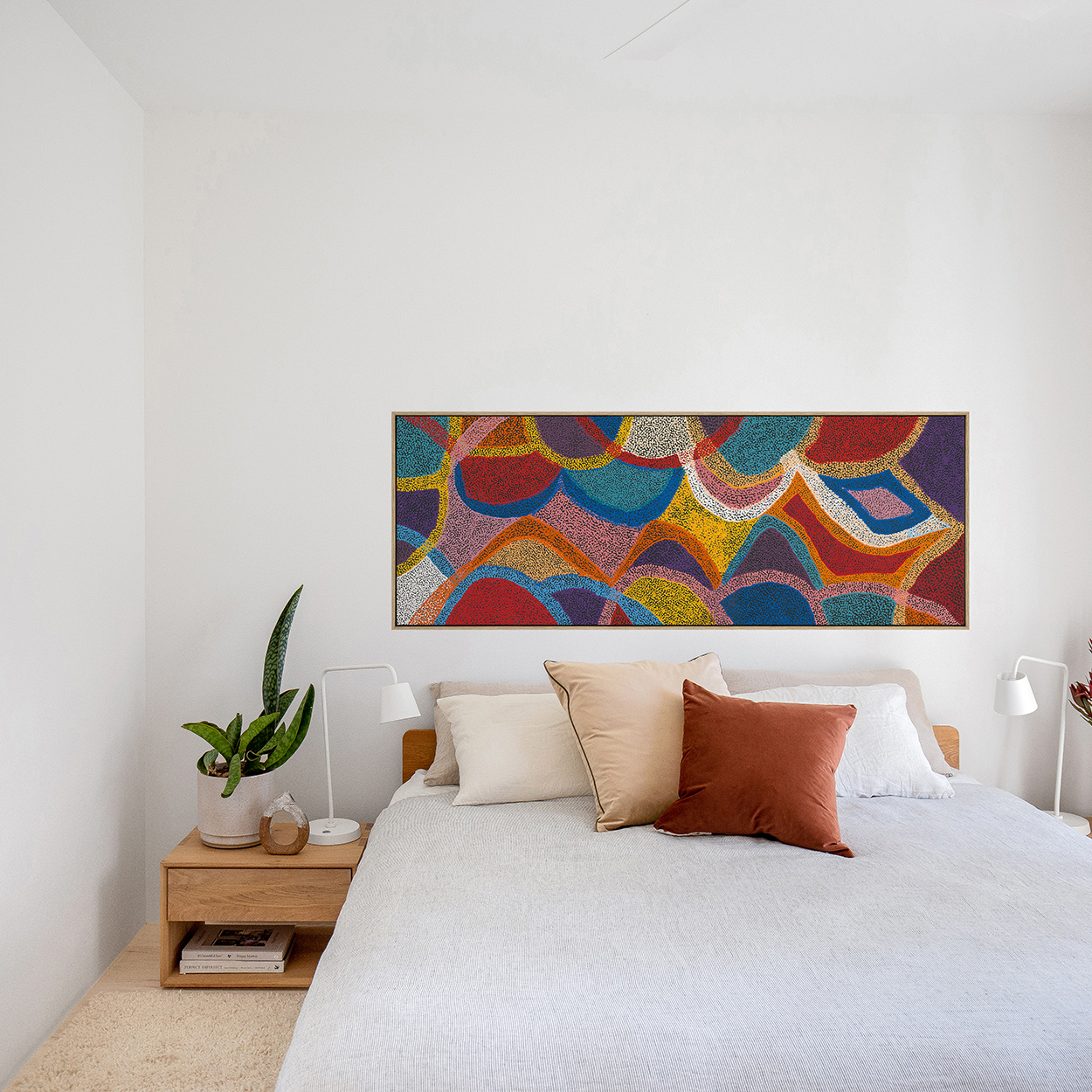 Yankirri Jukurrpa II Canvas Wall Art