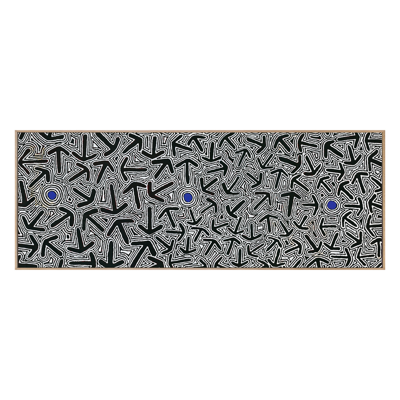 Yankirri Jukurrpa I Canvas Wall Art