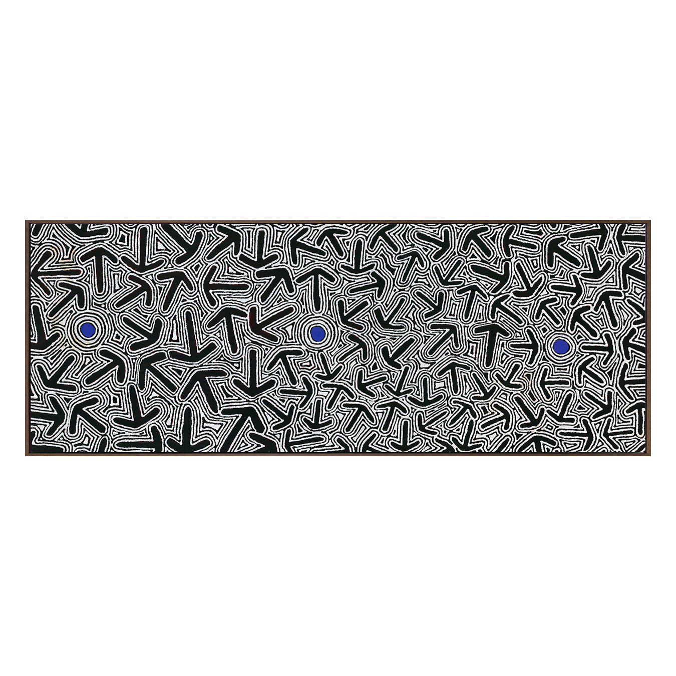 Yankirri Jukurrpa I Canvas Wall Art