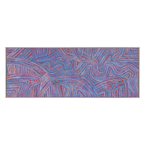 Mina Mina Jukurrpa V Canvas Wall Art