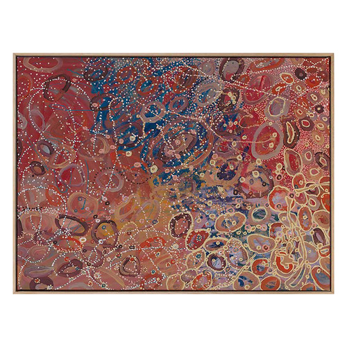 Janganpa Jukurrpa Canvas Wall Art