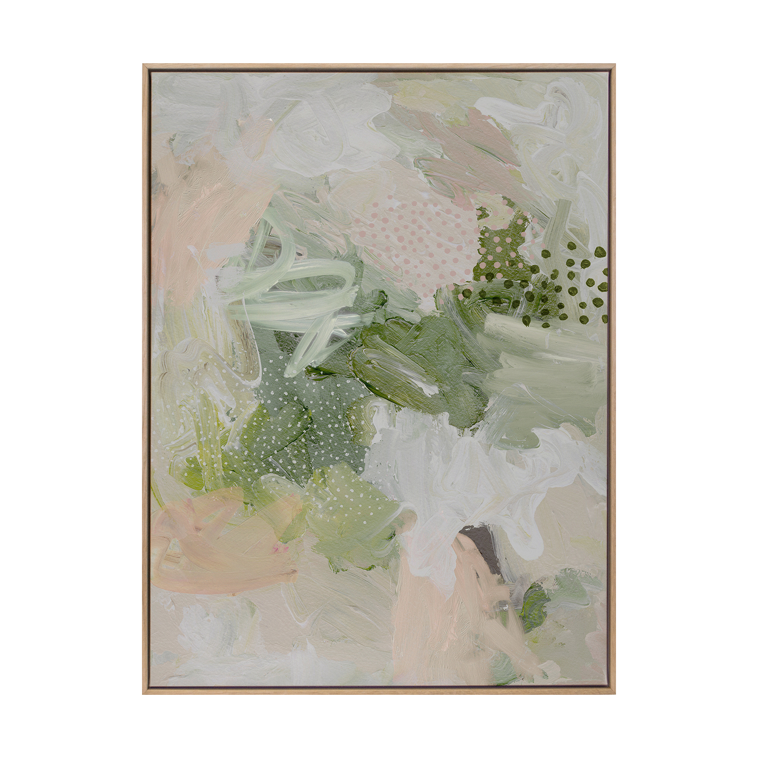Moss & Ivy I Canvas Wall Art