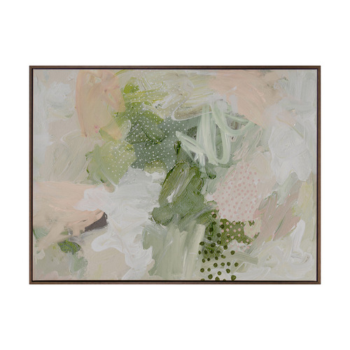 Alcove Studio Moss & Ivy I Canvas Wall Art | Temple & Webster