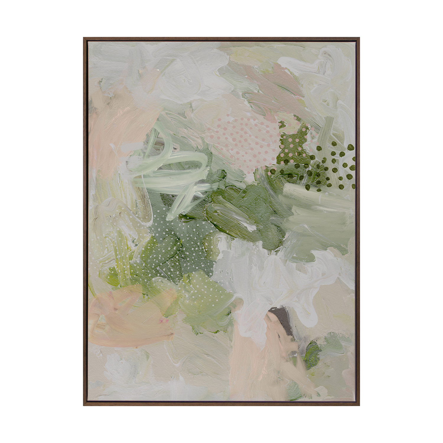 Moss & Ivy I Canvas Wall Art