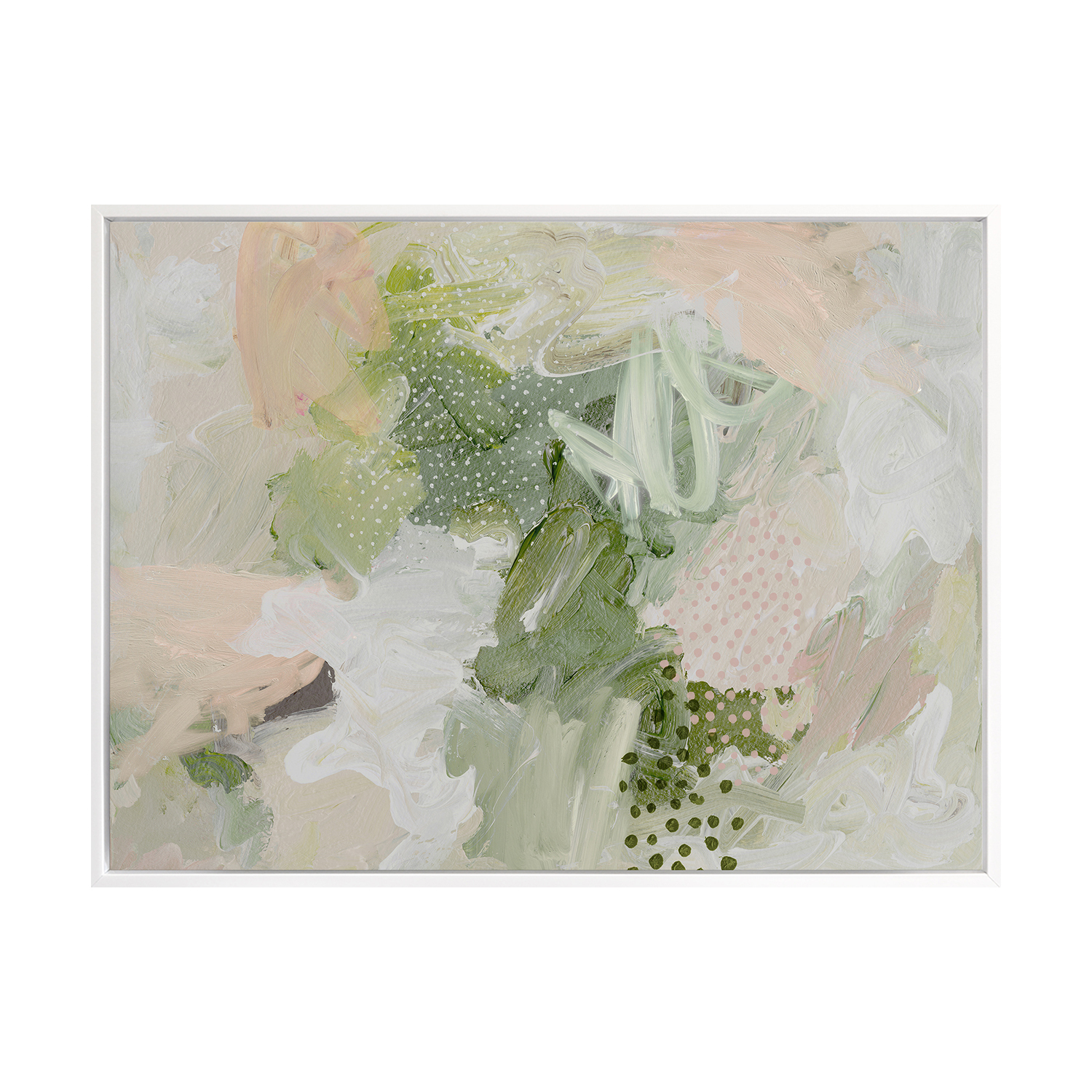 Moss & Ivy I Canvas Wall Art