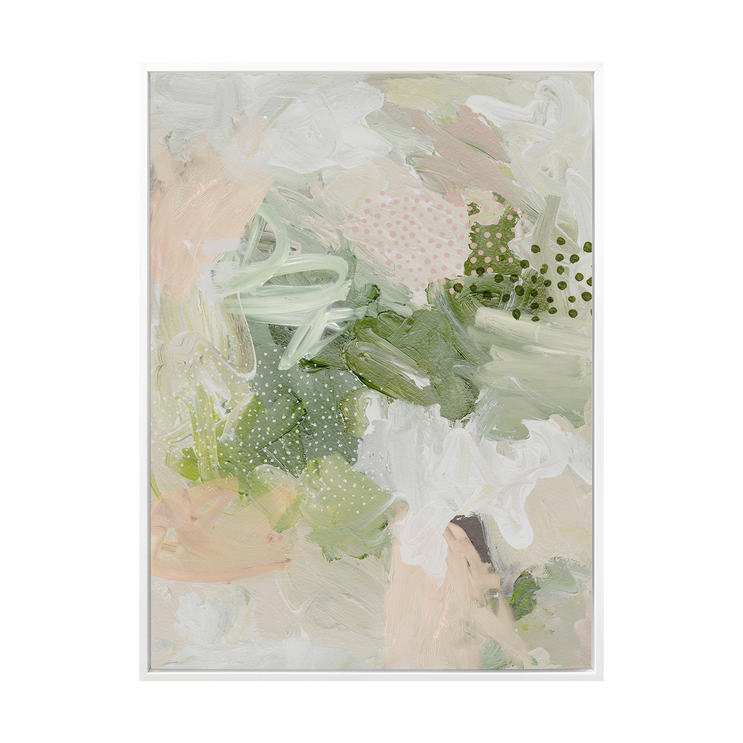 Moss & Ivy I Canvas Wall Art