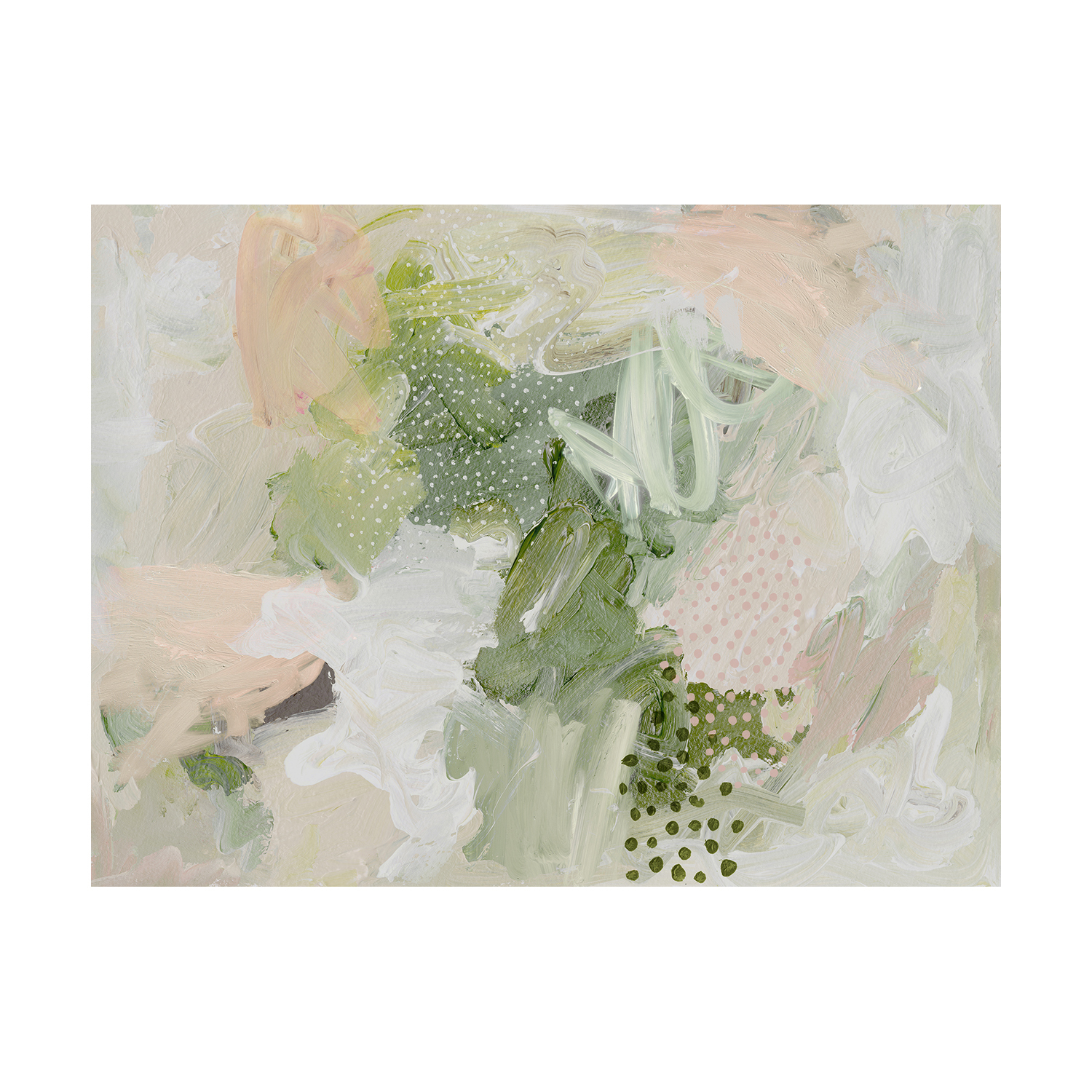 Moss & Ivy I Canvas Wall Art