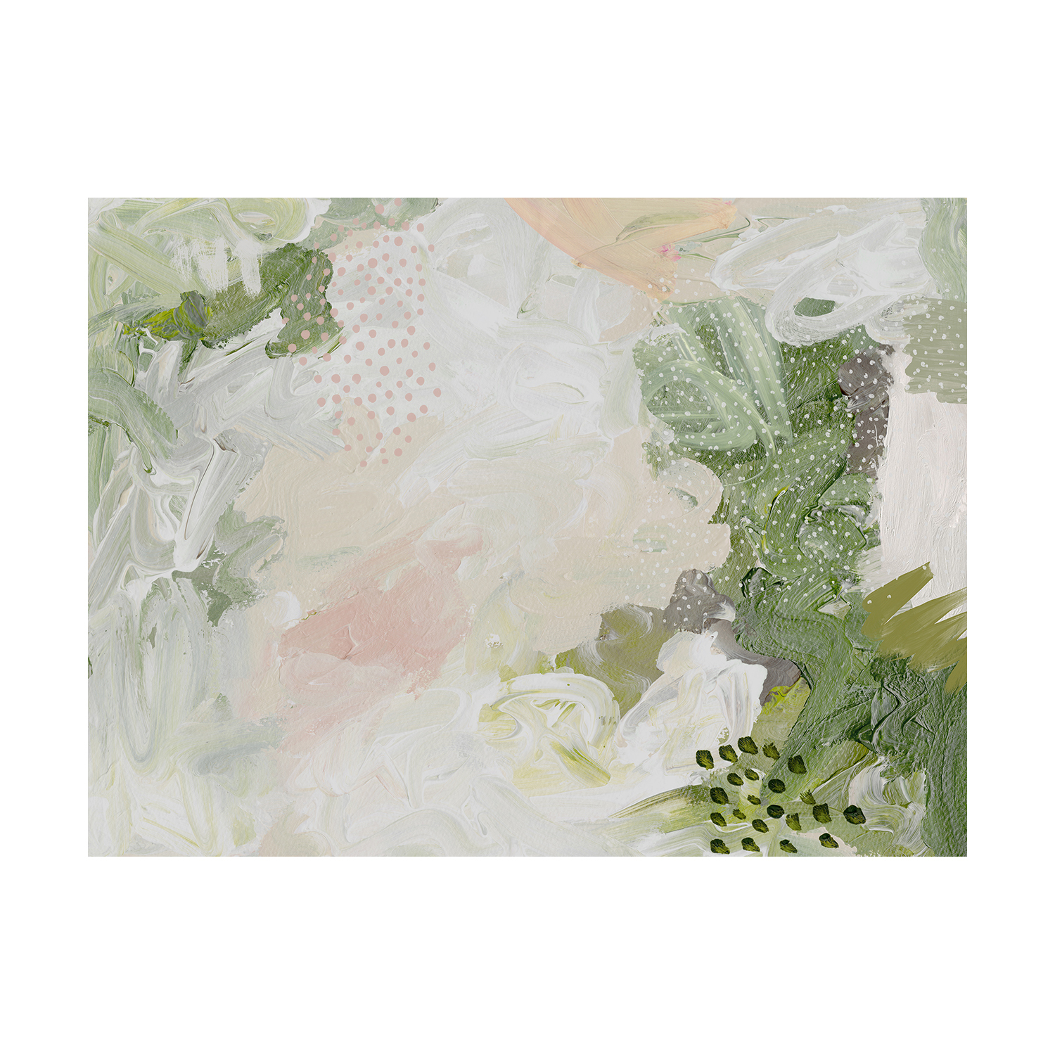 Moss & Ivy II Canvas Wall Art