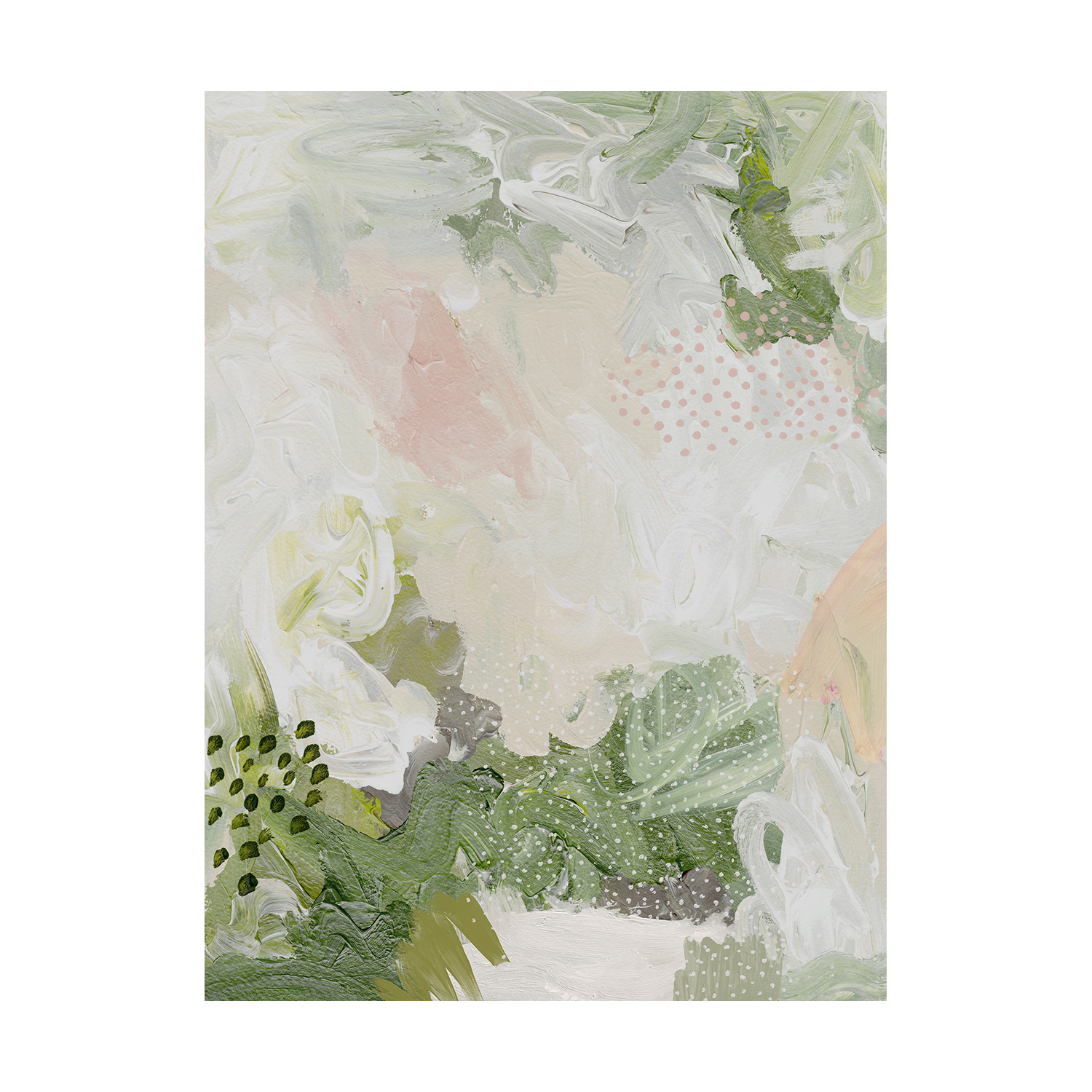 Moss & Ivy II Canvas Wall Art