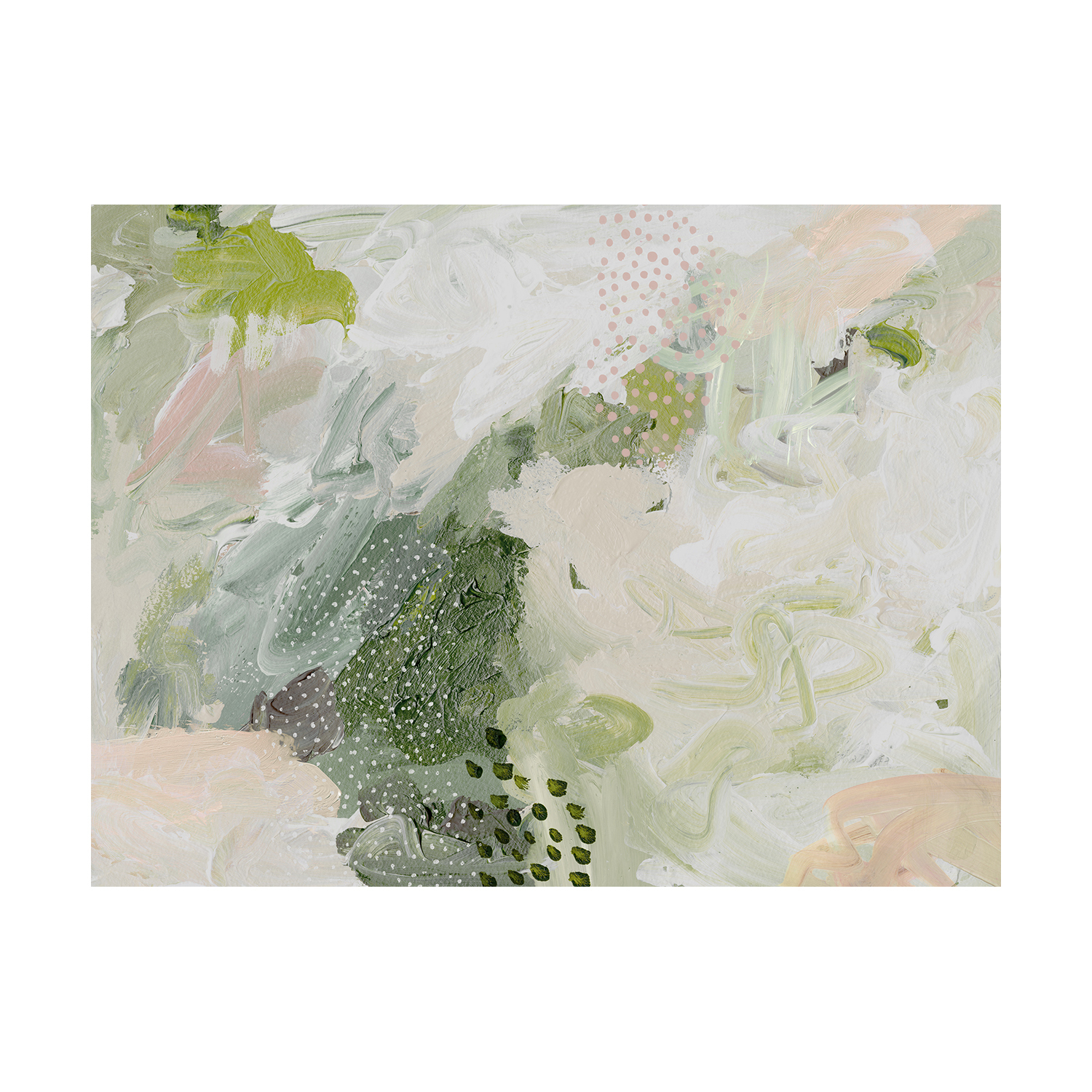 Moss & Ivy III Canvas Wall Art