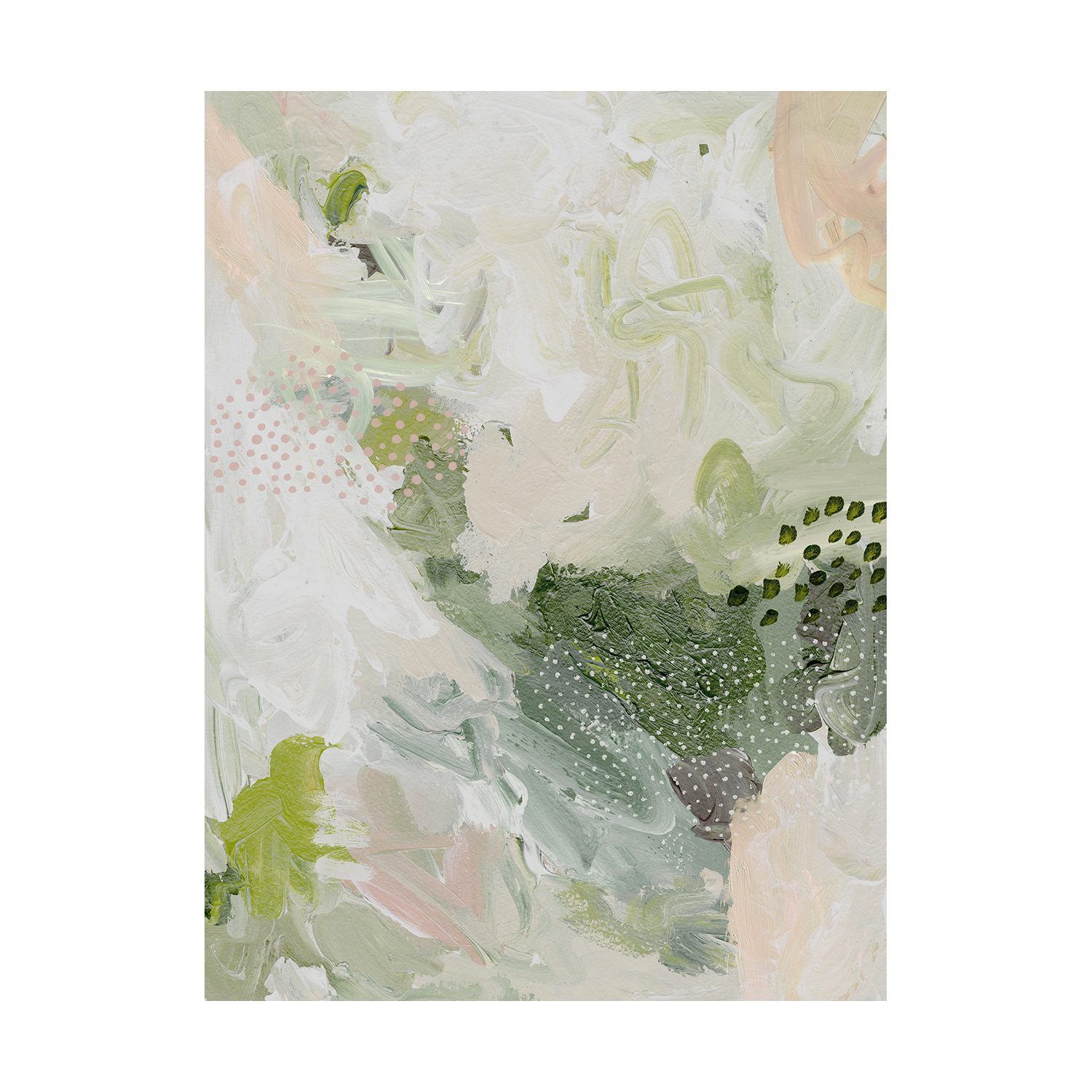 Moss & Ivy III Canvas Wall Art