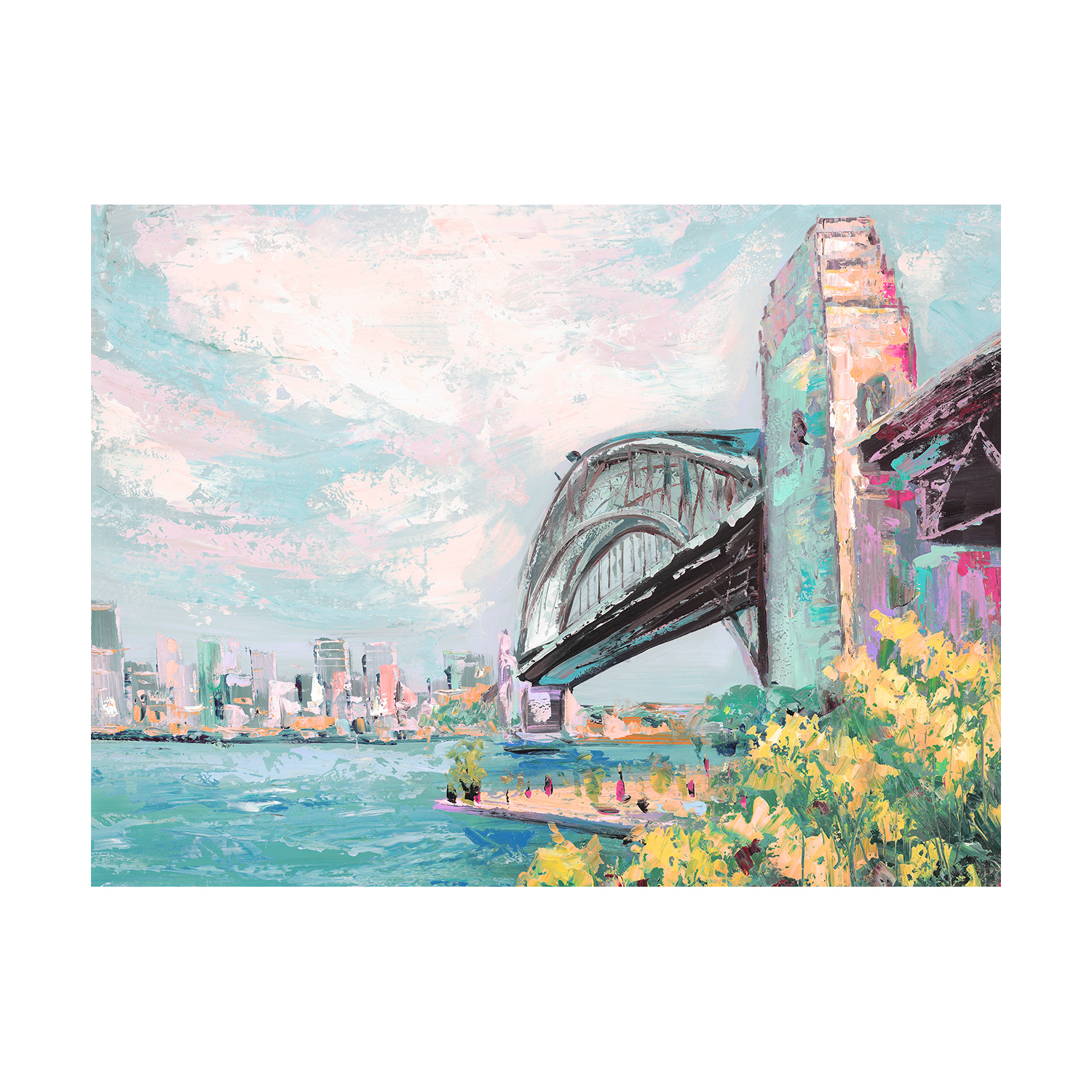 Harbour Bridge Canvas Wall Art