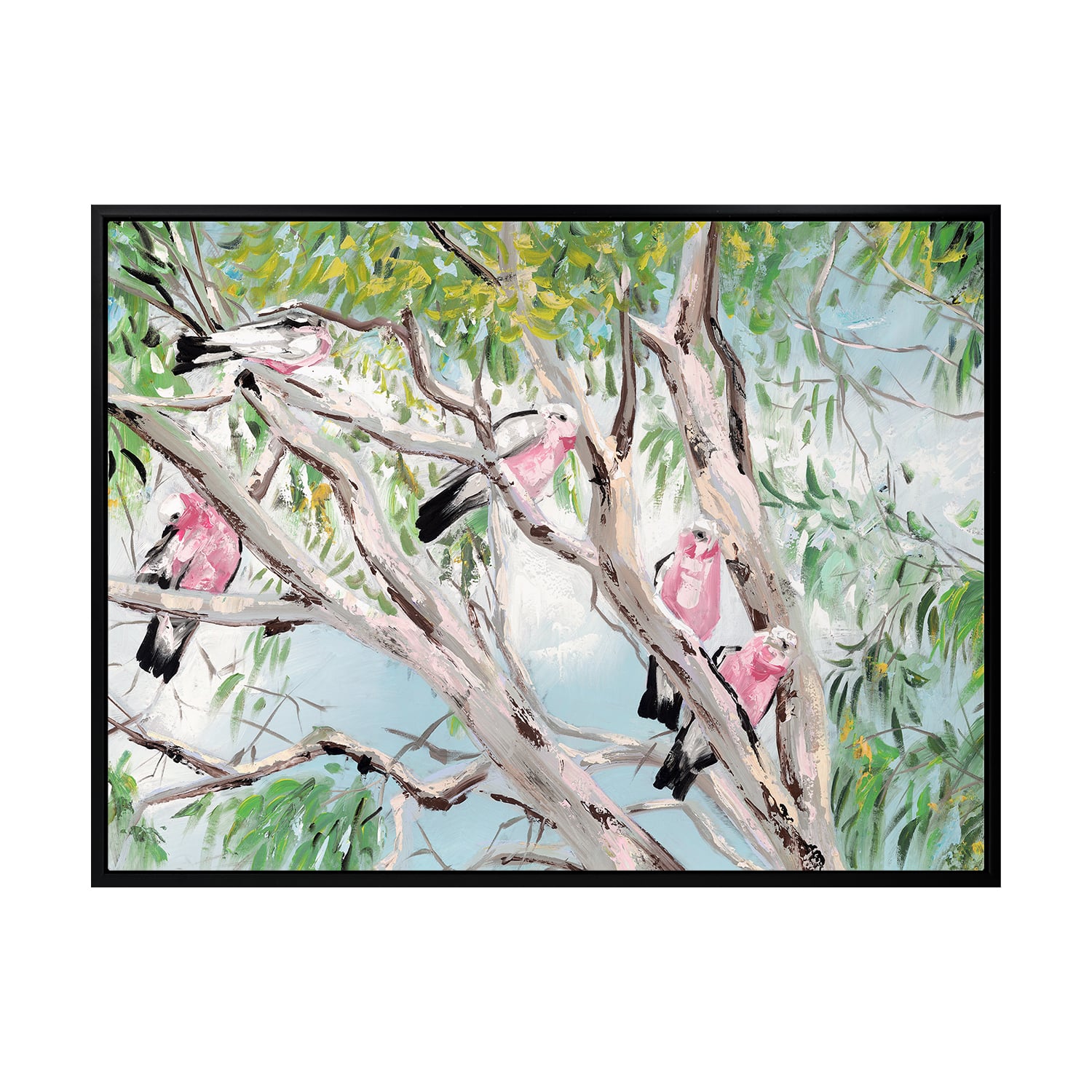 Backyard Buddies Canvas Wall Art