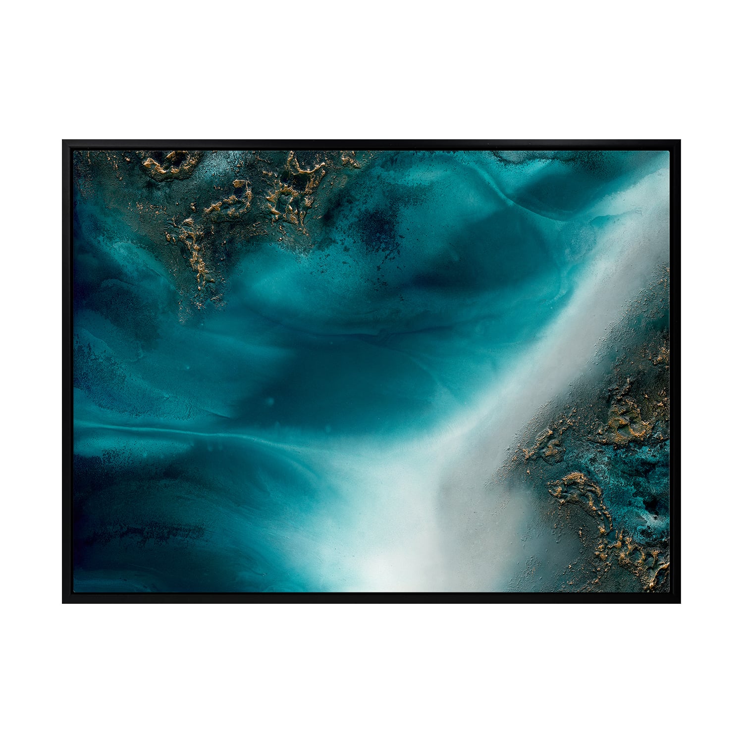 Coastal Flow Canvas Wall Art