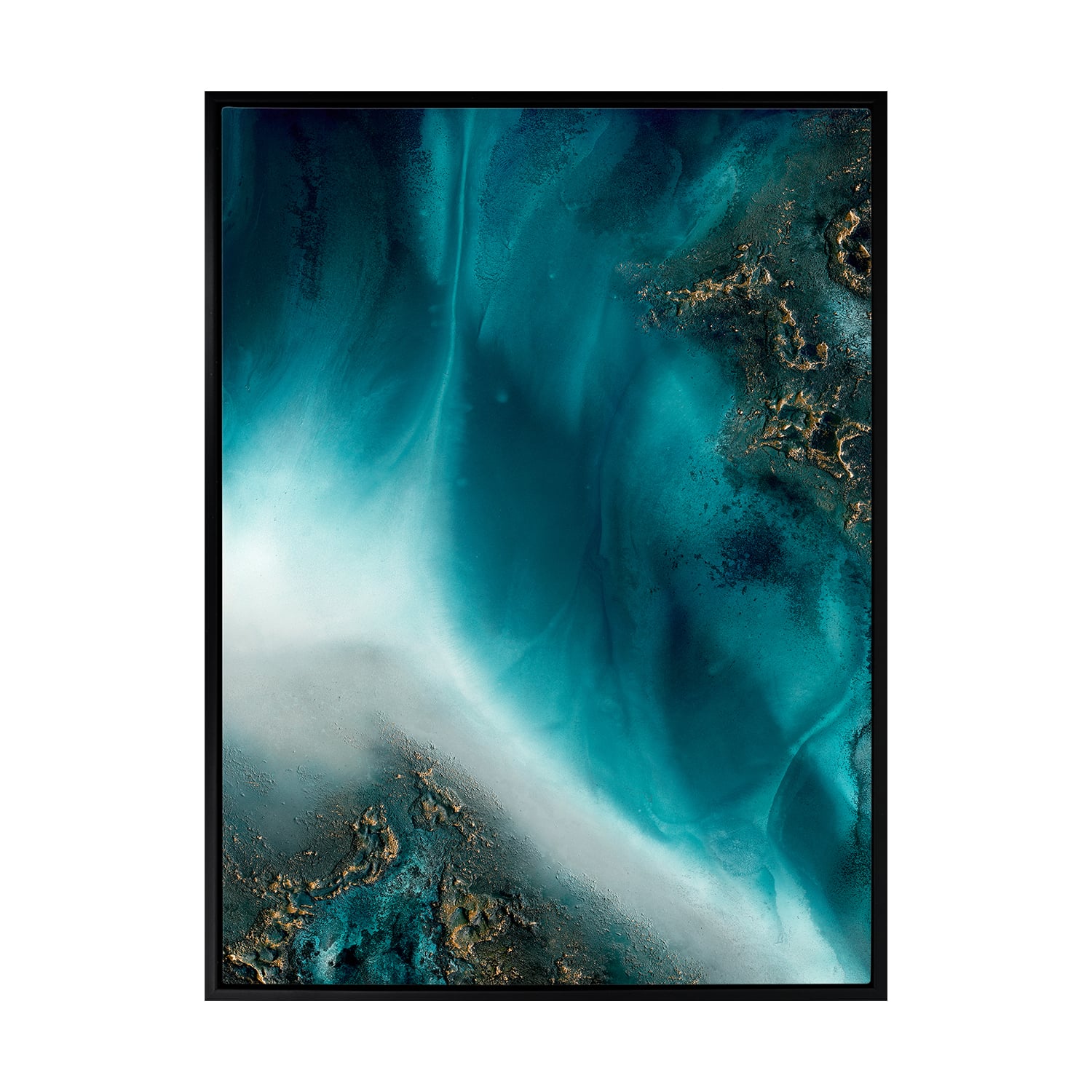 Coastal Flow Canvas Wall Art