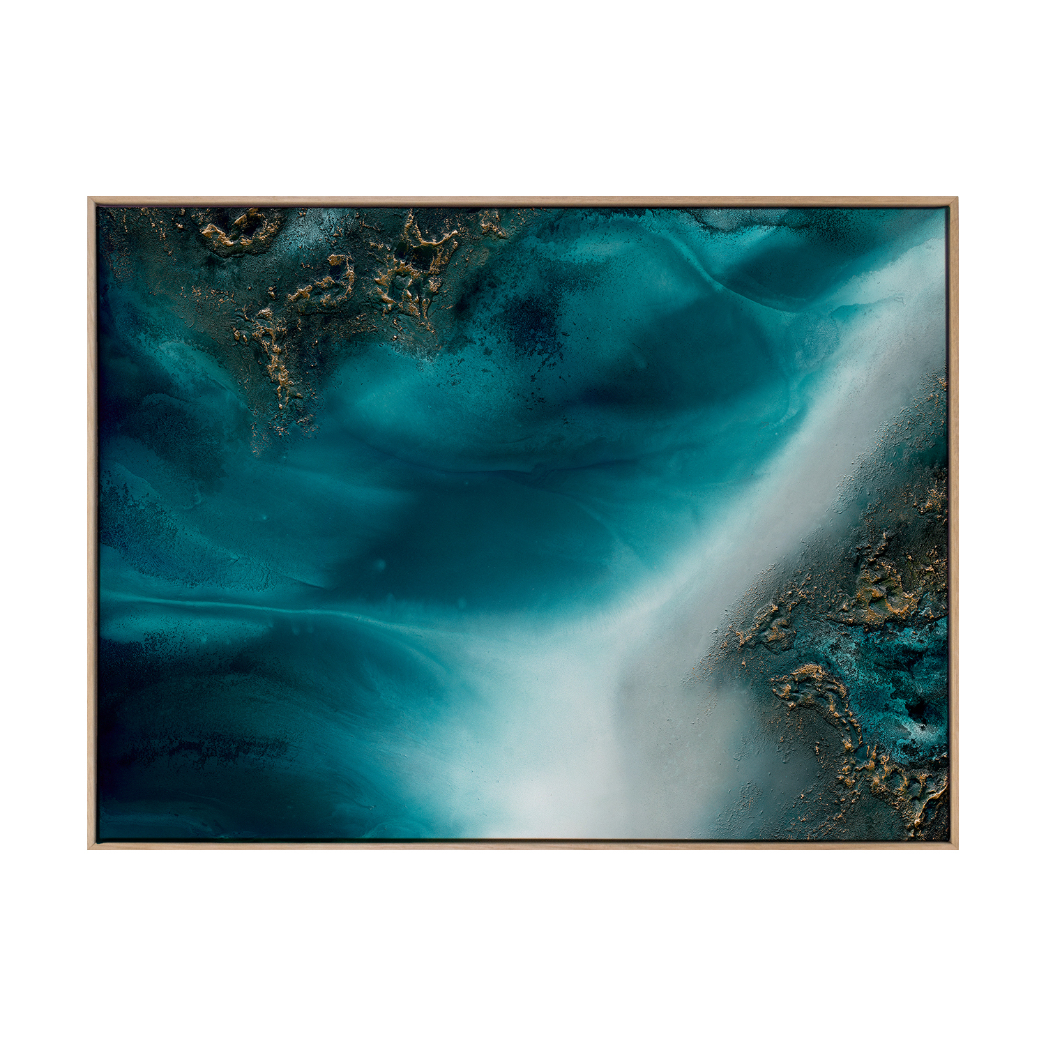 Coastal Flow Canvas Wall Art