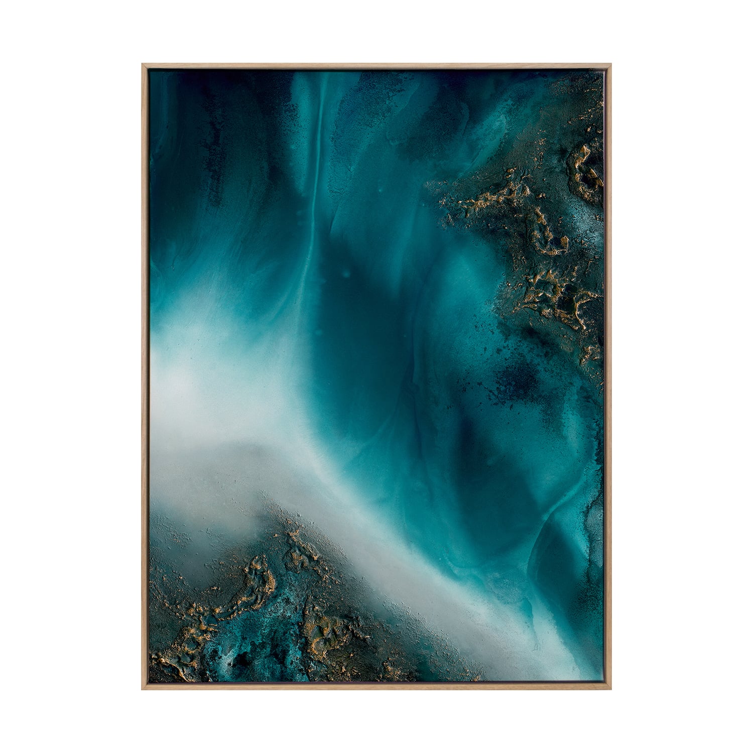 Coastal Flow Canvas Wall Art
