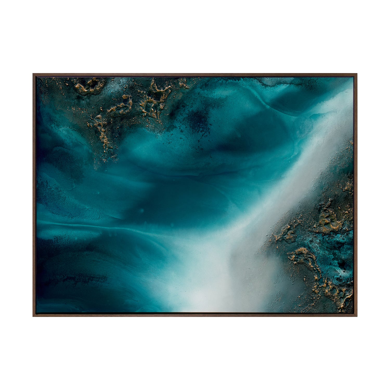 Coastal Flow Canvas Wall Art