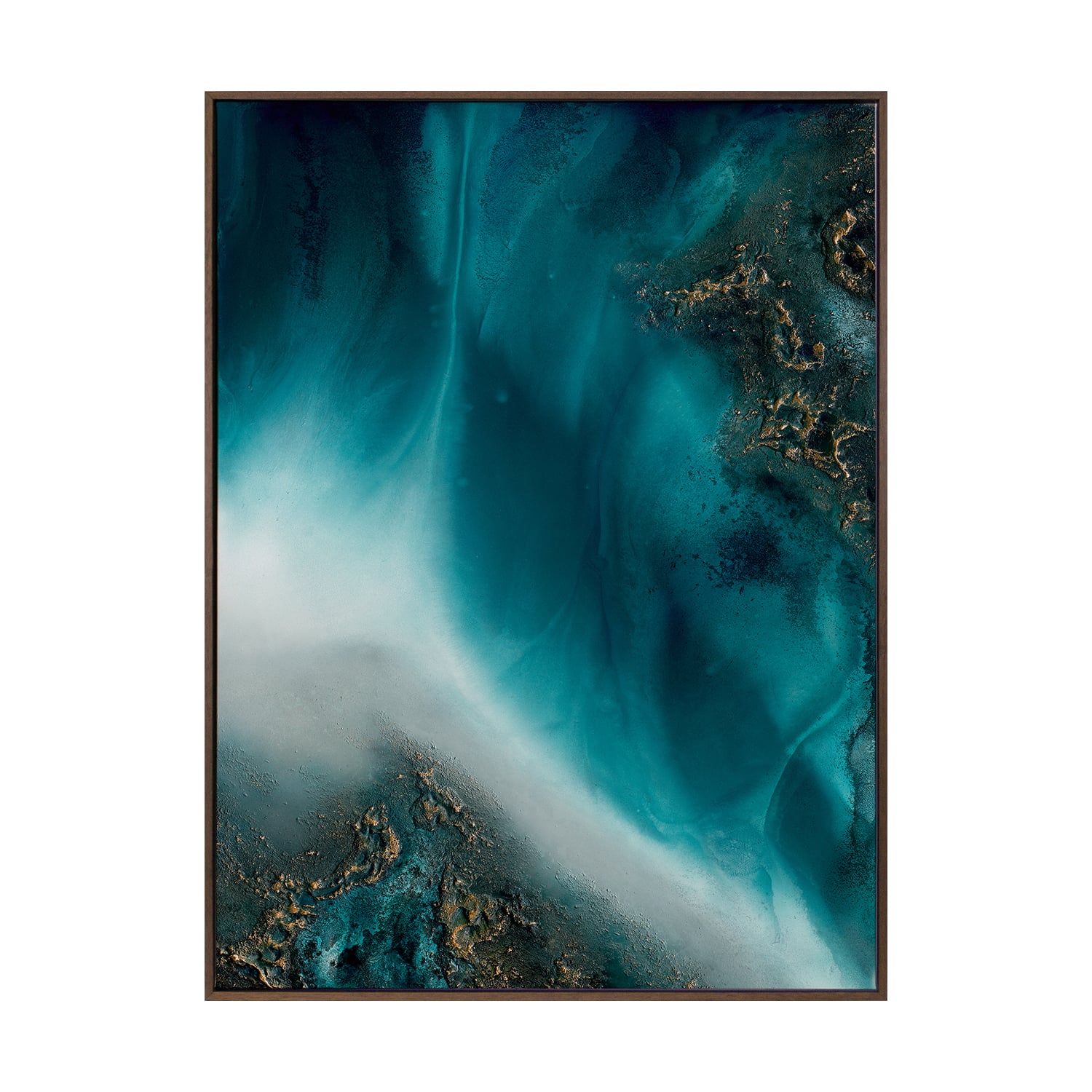 Coastal Flow Canvas Wall Art