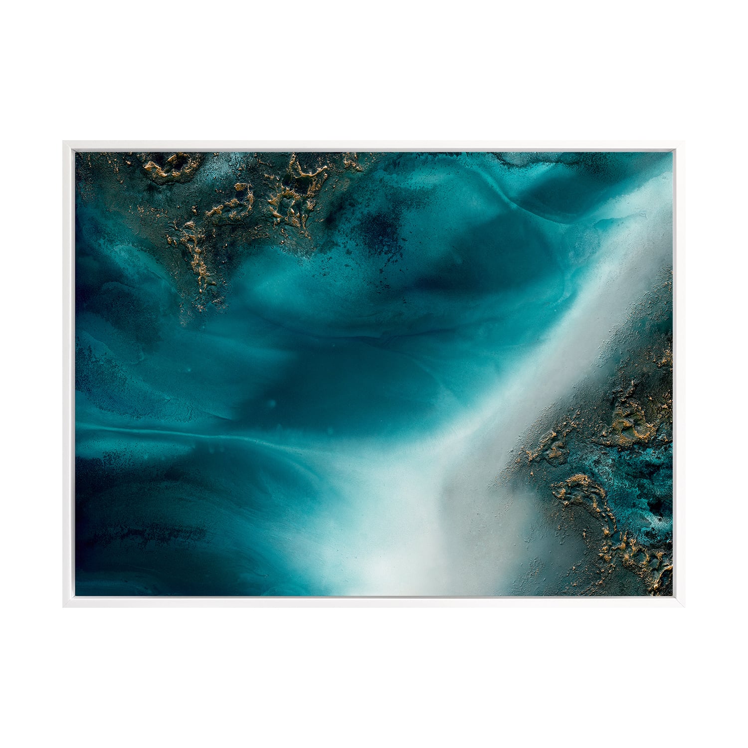 Coastal Flow Canvas Wall Art