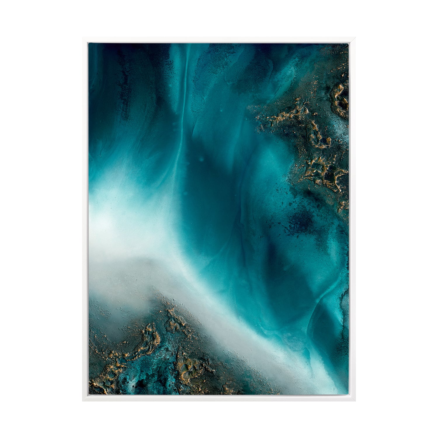 Coastal Flow Canvas Wall Art
