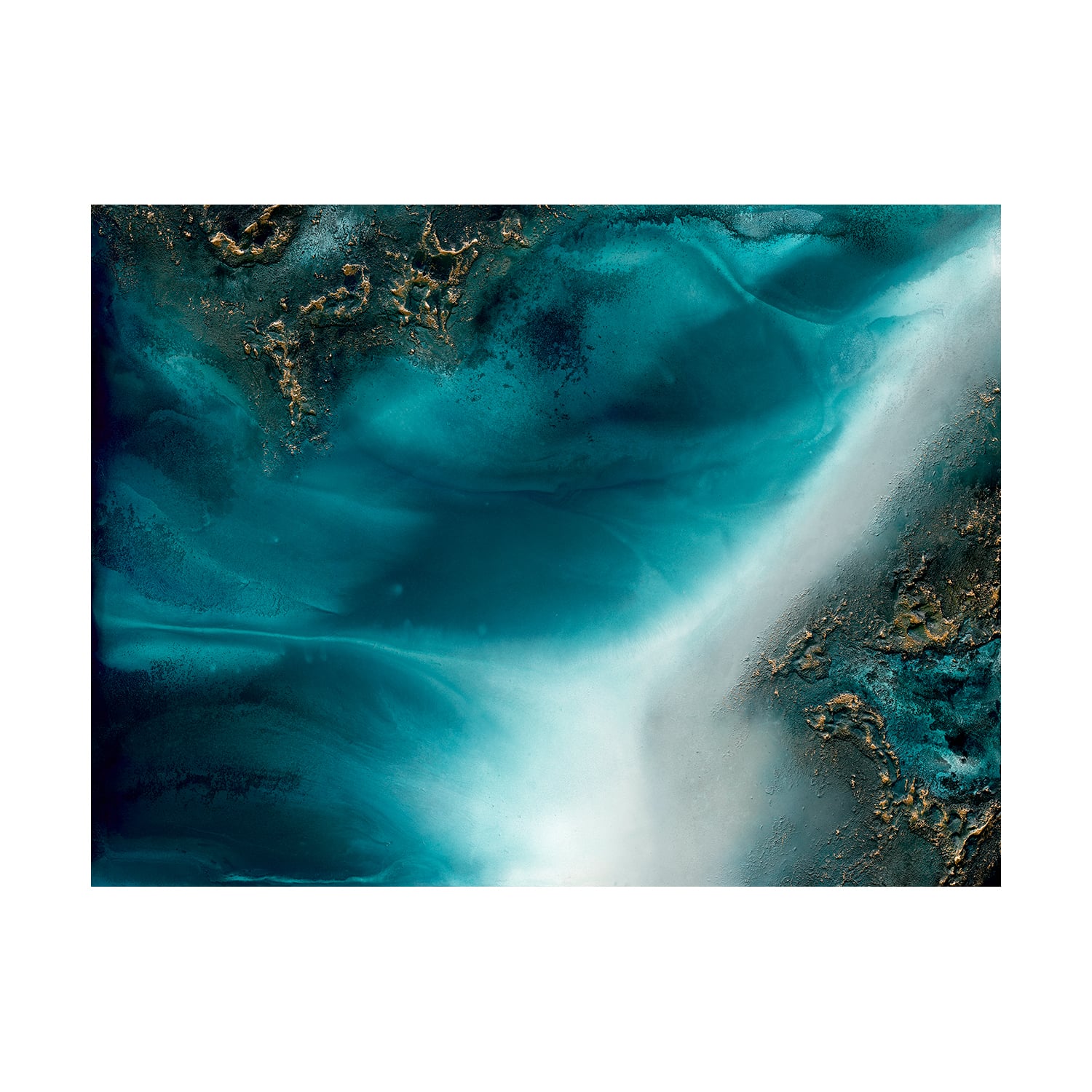 Coastal Flow Canvas Wall Art
