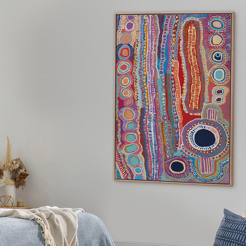 Malikijarra Jukurrpa Canvas Wall Art