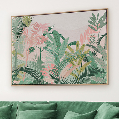 Tropical Mojito Canvas Wall Art