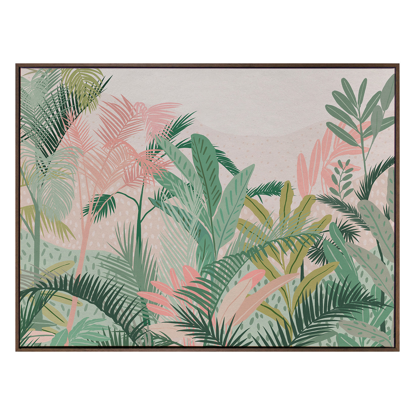 Tropical Mojito Canvas Wall Art