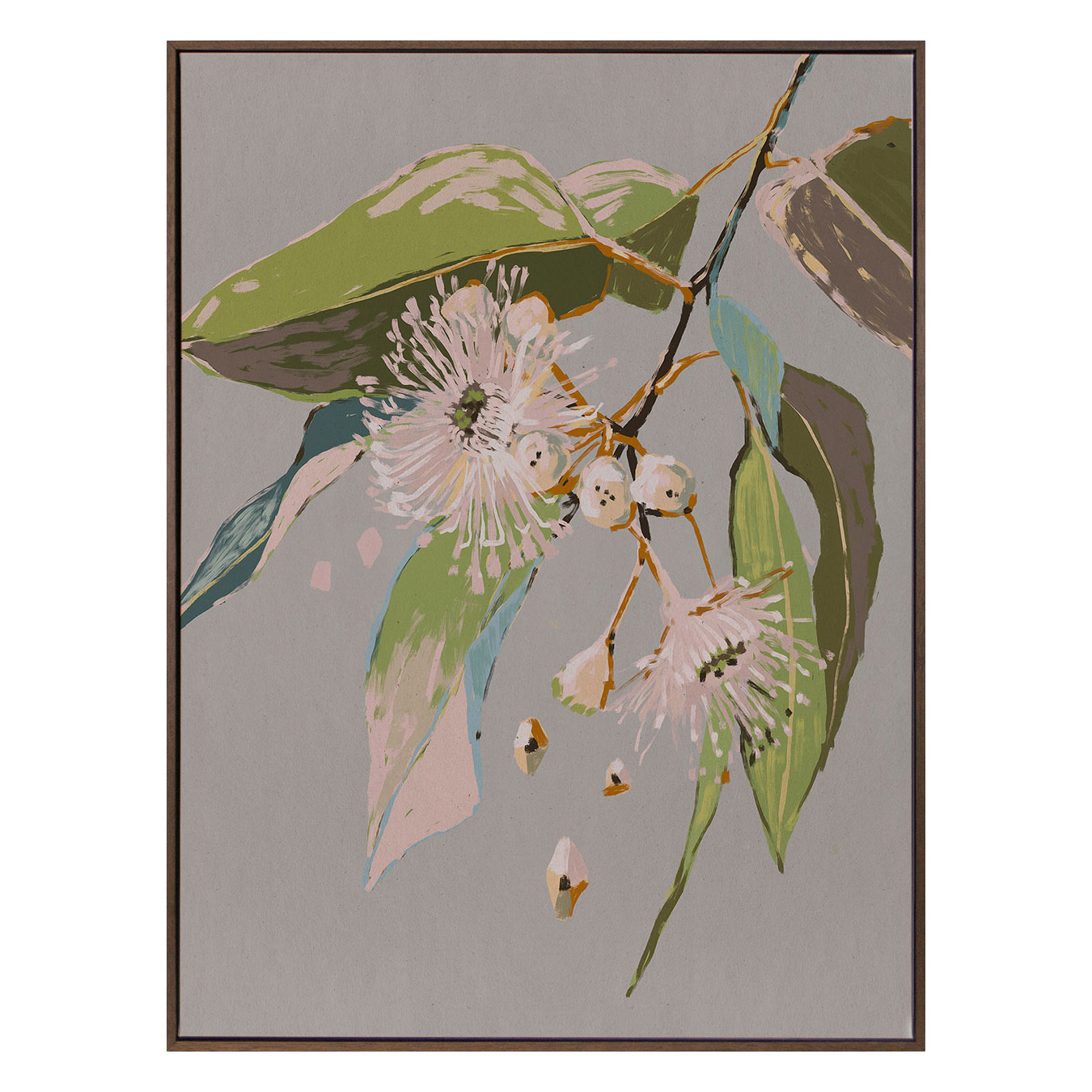 Neutral Flowering Gum II Canvas Wall Art