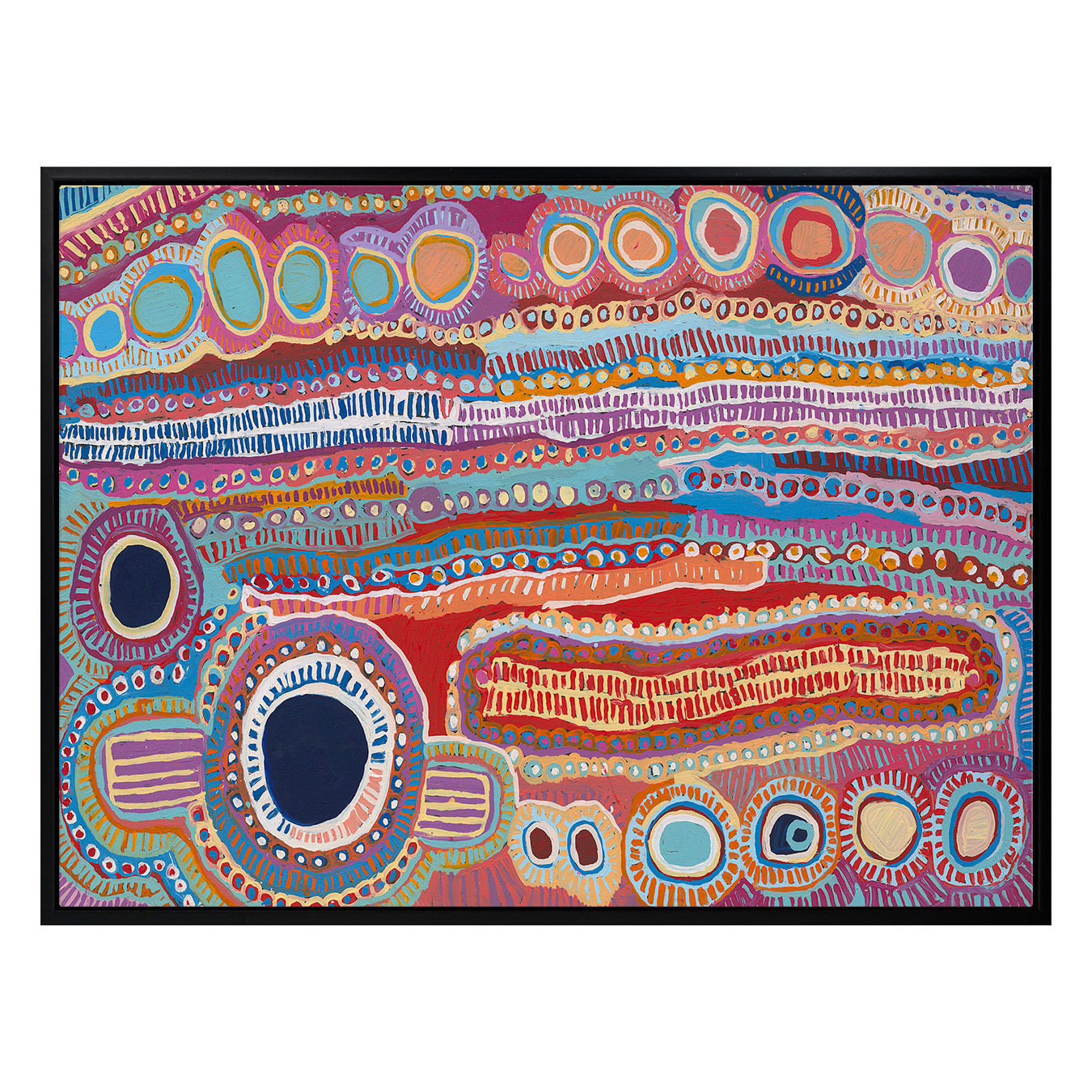 Malikijarra Jukurrpa Canvas Wall Art
