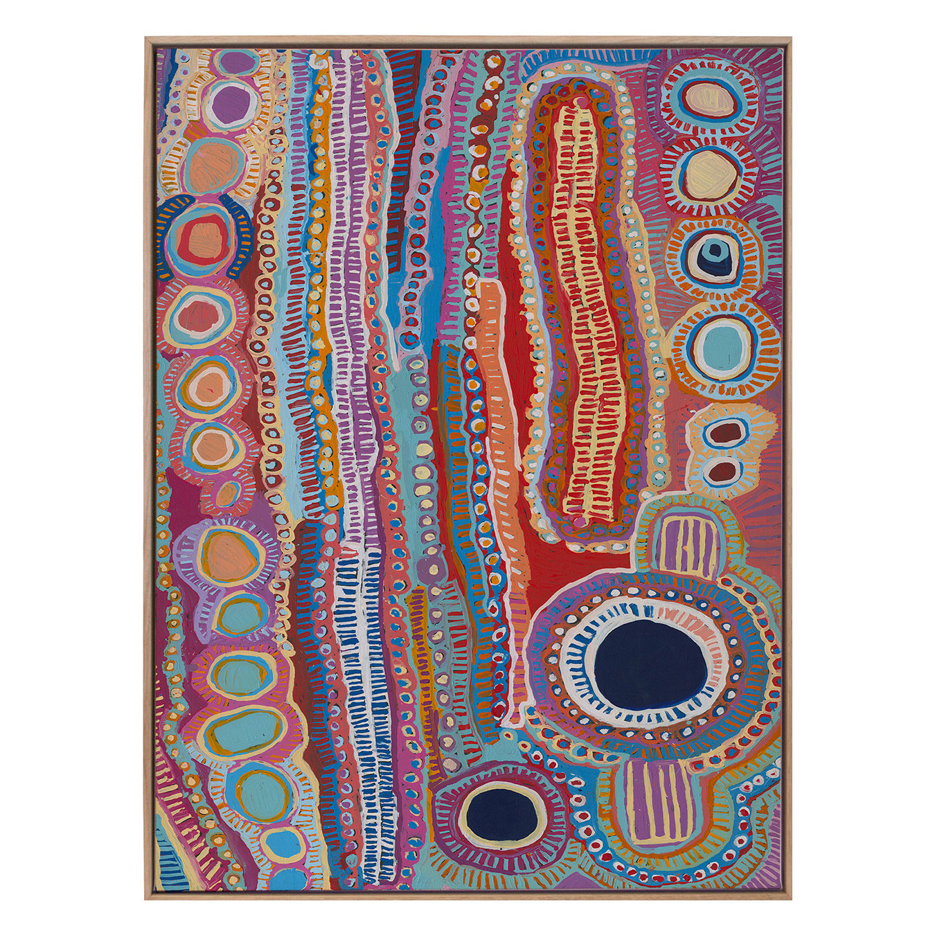 Malikijarra Jukurrpa Canvas Wall Art